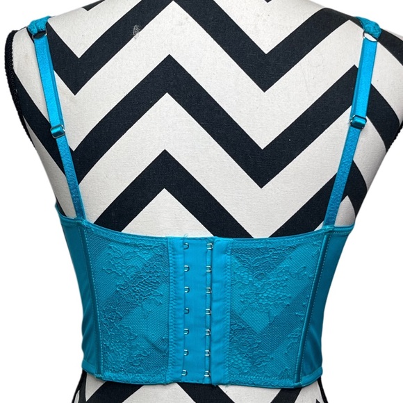 Victoria's Secret Romantic Sz XS/S Lace Trim Corset Top - Picture 5 of 12